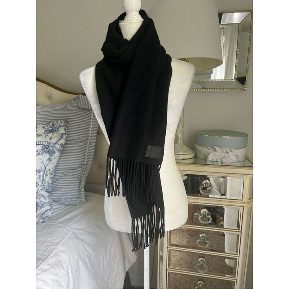 Coach 100% Cashmere Scarf - Picture 1 of 4